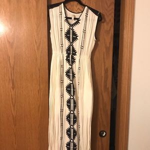 Boho Print Maxi Dress